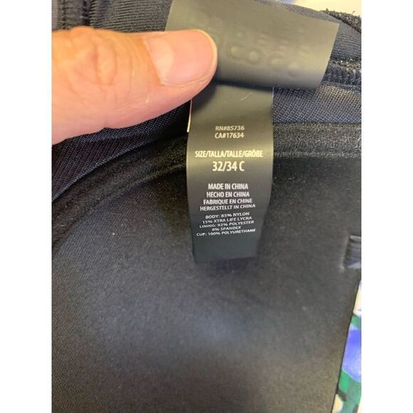 Coco Reef Multicolor Strapless Bikini Top Size 32/34C - Picture 9 of 9